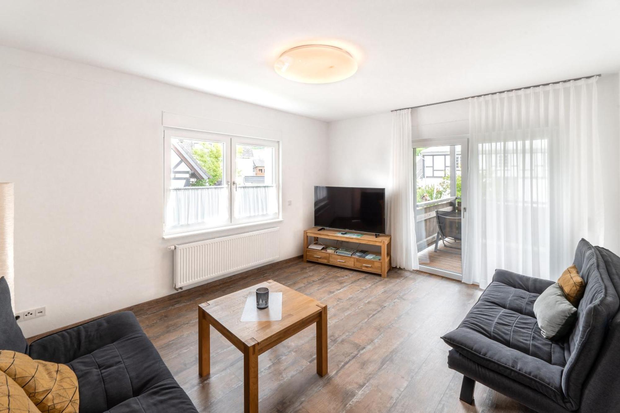 Ferienwohnung Haus An Der Lenne Lennestadt Esterno foto